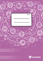 Exercise book, A5, music, 16 sheets, VICTORIA PAPER 